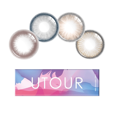 奶栗子美瞳日抛30片装棕色泰式混血大直径女正品官网旗舰店EJL