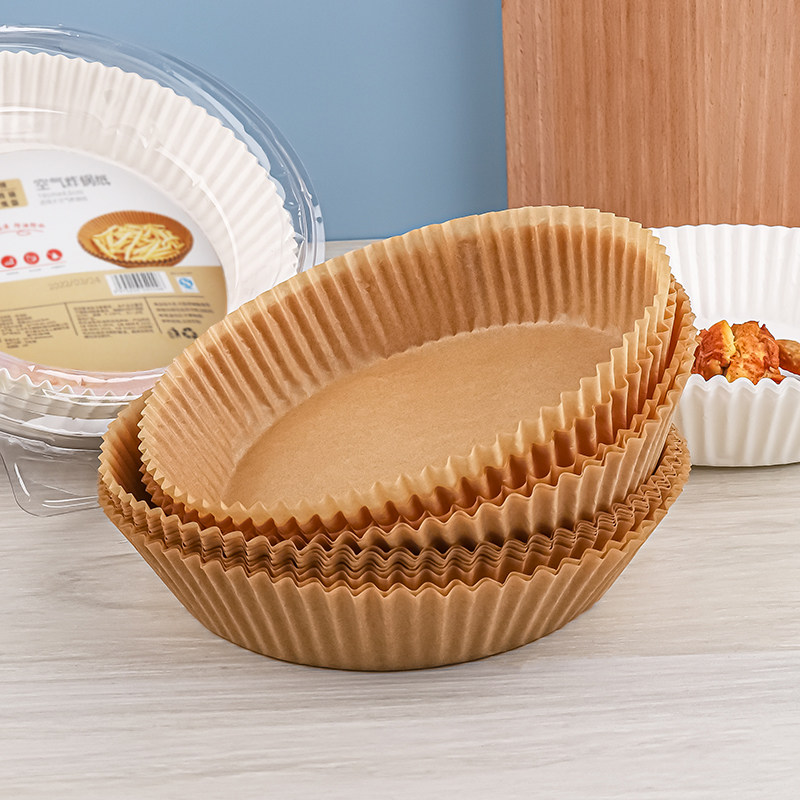 空气炸锅专用纸盘硅油纸圆形吸油纸垫一次性烘焙纸托食品级耐高温,厨房/烹饪用具,烘焙用纸,淘宝优惠券,粉丝福利购,淘宝优惠卷