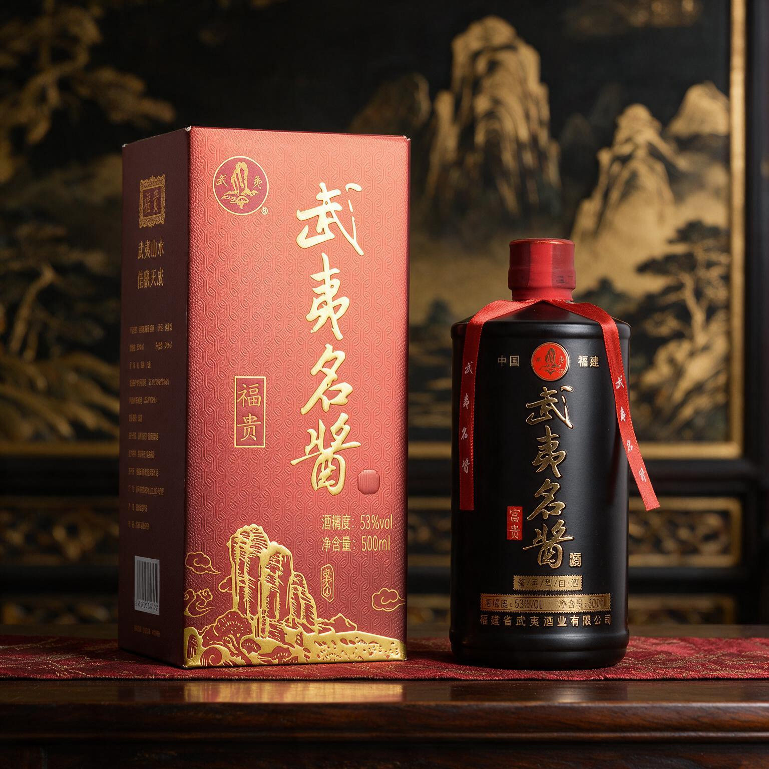 武夷名酱·富贵53度酱香型白酒白酒/调香白酒