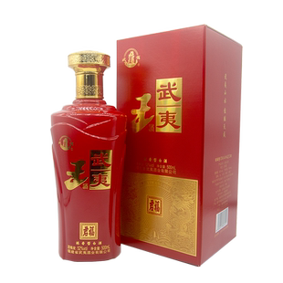 武夷王君福浓香型白酒商务宴会送礼纯粮食52度高度白酒 500mll
