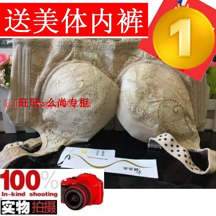 富迪文胸艾秘莉亚美中脉胸仪（深杯型）美体内衣钛圈聚拢调整丰胸