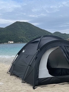 WERKS日本Castrum双人露营半圆形屋顶帐篷