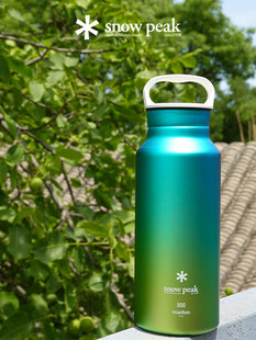 样品清仓SnowPeak雪峰户外水杯便携海洋极光钛杯TW-600。600ML