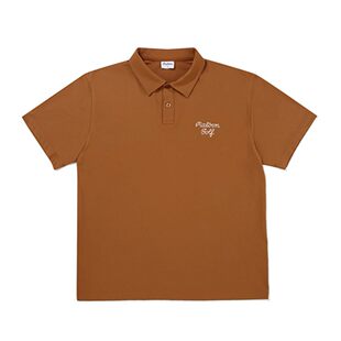 韩版夏季MALBON高尔夫球服男款翻领短袖POLO衫户外运动舒适透气
