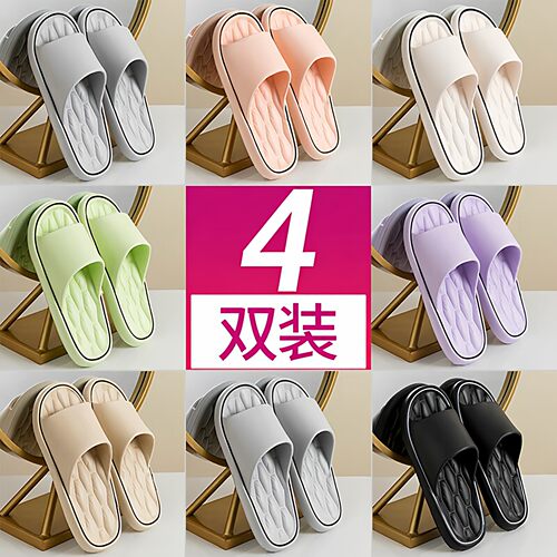 夏季居家户外厚软底踩屎感凉拖鞋