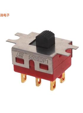 500SDP1S4M1REB -原装[SWITCH SLIDE DPDT 0.4VA 20VDPDT