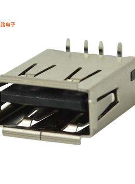 UJ2-AV-2-SMT-TR -[全新CONN RCPT USB2.0 TYPEA 4POS SMD]