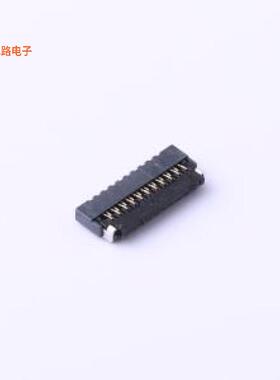 0.3K-QX-21PWB -[掀盖式SMD,P=0.3mm,卧贴FFC/FPC