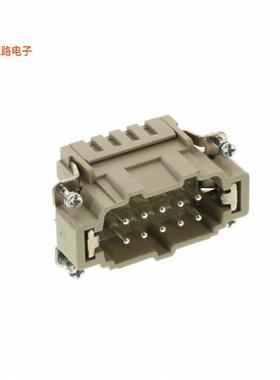 09330102616 -原装[INSERT MALE 10POS+1GND PUSH IN插件