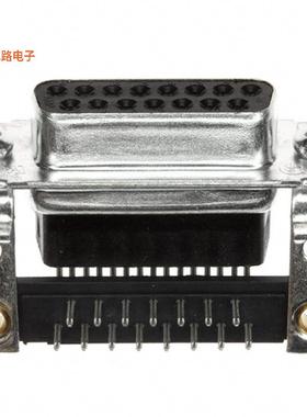 5745113-2 -原装[CONN D-SUB RCPT 15POS R/A SOLDERD-Sub