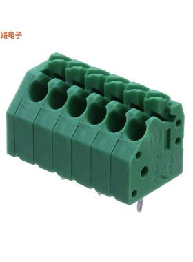 1985234 -[全新螺钉式接线 间距3.5mm 1x6Pin 直插]