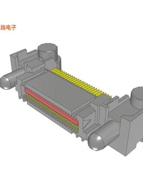 QMS-026-01-H-D-RA-MG -[全新CONN HDR 52POS R/A GOLD]