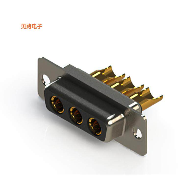 628-3W3-222-4N1 -[全新CONN D-SUB RCPT 3POS SOLDER CUP]