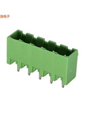 5EHDVC-05P -[全新TERM BLOCK HDR 5POS 5MM]