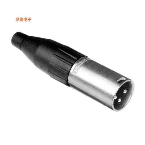 AC3MM -原装[CONN RCPT MALE XLR 3P SOLDER CUP插座，公形引脚