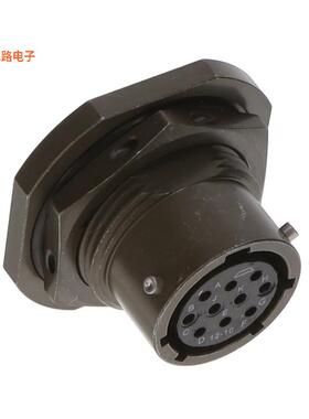 PT07A-12-10S -[全新CONN RCPT FMALE 10P GOLD SLD CUP]