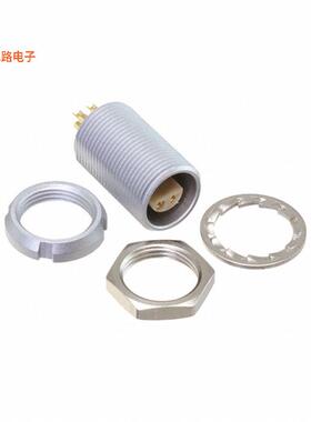 ECP.0S.304.CLL -[全新CONN CIRC RCPT 4P GOLD SLDR CUP]