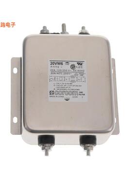 20VW6 -原装[LINE FILTER 250VAC 20A CHASS MNT单相