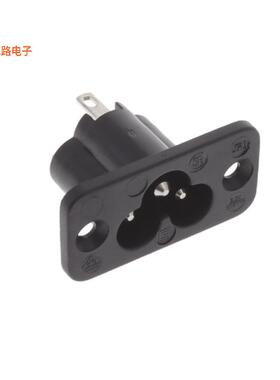 6160.0086 -原装[PWR ENT RCPT IEC320-C6 PNL SLDRIEC 320-C6