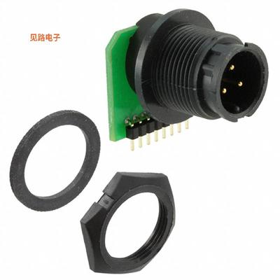 7261-3PG-300 -[全新CONN RCPT MALE 3POS GOLD SOLDER]