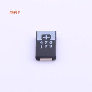 6TPE470MAZU -[原装钽电容SMD,7.3x4.3mm