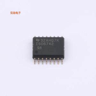 ISO6742DWR -[原装DG ISO 5KV 4CH CAN/RS232 16-SOICSOIC-16