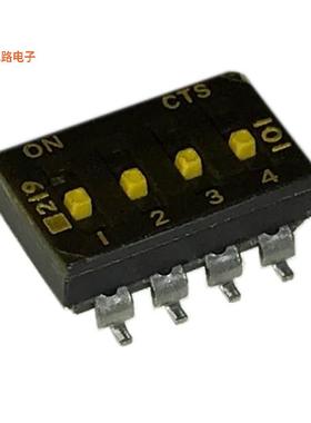219-4MSTF -原装[SWITCH SLIDE DIP SPST 0.1A 20VSPST