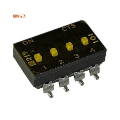 219-4MSTF -[全新SWITCH SLIDE DIP SPST 0.1A 20V]