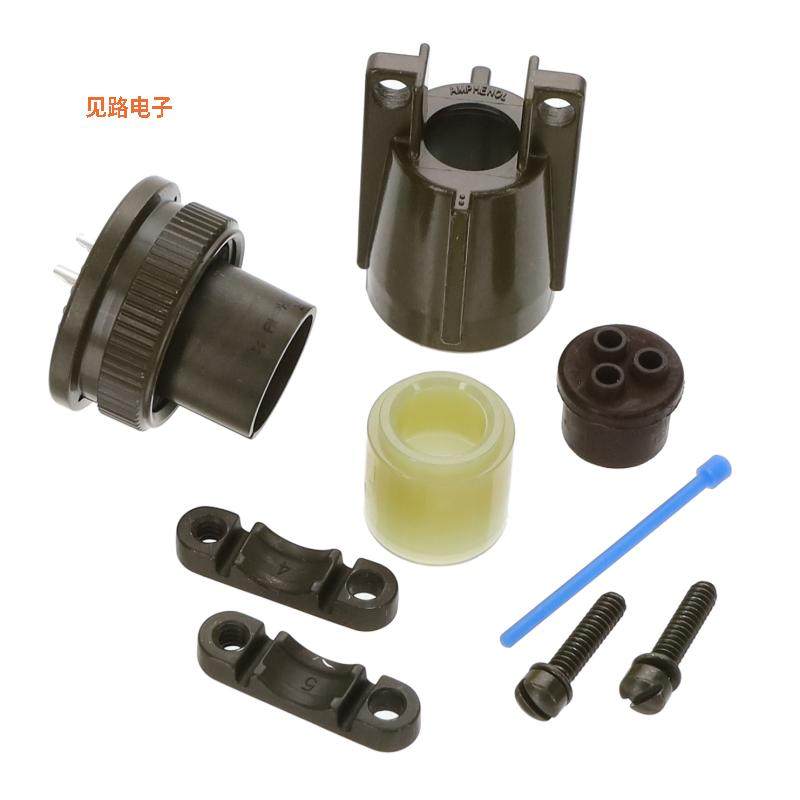 MS3106E14S-1P -[全新CONN PLUG MALE 3P SILV SLDR CUP]