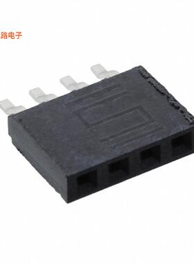 SMH-104-02-T-S -原装[CONN RCPT 4POS 0.1 TIN SMD R/A插座