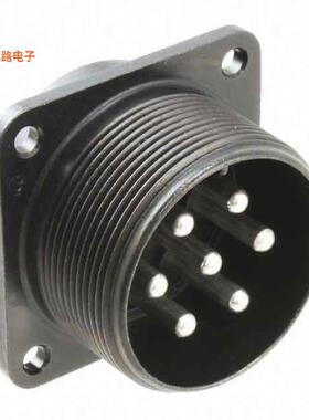 JL04V-2E24-10PE(G)-B-R -[全新CONN RCPT MALE 7P SOLDER CUP]