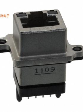 MRJ548001 -原装[CONN MOD JACK 8P8C VERT UNSHLD插孔