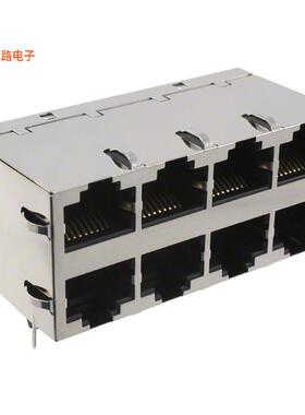 0833-2X4R-54-F -原装[CONN JACK 8PORT PCBRJ45