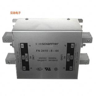 FN2410H-8-44 -原装[LINE FILTER 520V/300VAC 8A CHASS单相