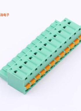 MX2EDGKD-5.08-12P-GN01-Cu-A -[全新绝缘材料：PA66（UL94-V0）]