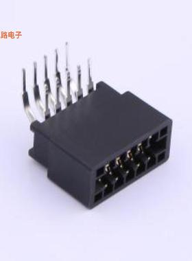 ER10BGFBK -[原装金手指弯插,P=2.54mm