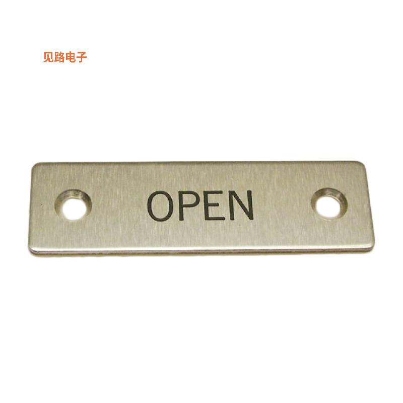 09001-011 -[全新OPEN SING PLUNG SWTCH LEGEND PLT]