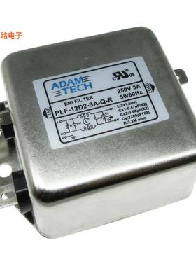 PLF-12D2-3A-Q-R -原装[LINE FILTER 115V/250VAC 3A CHASS单相