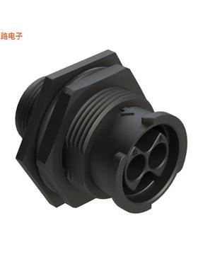 FLS712N2P03 -原装[4 (2+2) POSITION JAM NUT RECEPTA插座外壳