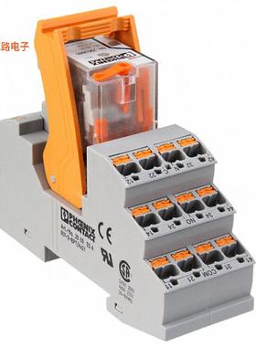 2903306 -原装[RELAY GEN PURPOSE 4PDT 5A 24VDIN 轨道