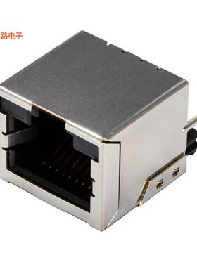 CRJ061-L1-TH -原装[RJ JACK, 1 PORT, 8P8C, 6U, SHIEL插孔