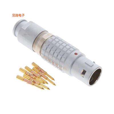 FGG.2B.306.CYCD92Z -[全新CONN PLUG MALE 6POS GOLD CRIMP]