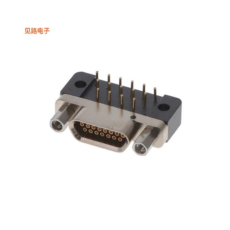MS-262-015-433-220S -[全新CONN MICRO-D RCPT 15POS R/A SLDR]