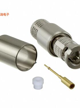 034-1127-12G -原装[HD-BNC STRAIGHT CRIMP PLUG FOR CBNC，HD