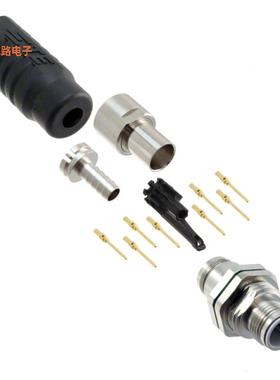 1-2823447-6 -原装[CONN PLUG MALE 8POS GOLD CRIMP插头，公引脚