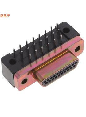 MDM-21PCBR-L61-F222 -[全新CONN MICRO-D PLUG 21POS R/A]