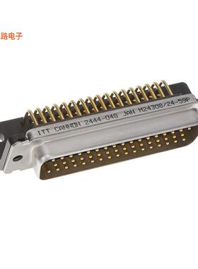 M24308/24-59P -原装[CONN D-SUB PLUG 50POS R/A SOLDERD-Sub