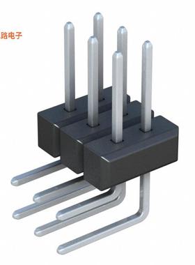 PEC03DBAN -原装[CONN HEADER R/A 6POS 2.54MM针座，分离式