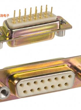 172-E15-211R031 -原装[CONN D-SUB RCPT 15P PNL MNT SLDRD-Sub