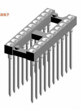 123-83-320-41-001101 -[全新CONN IC DIP SOCKET 20POS GOLD]